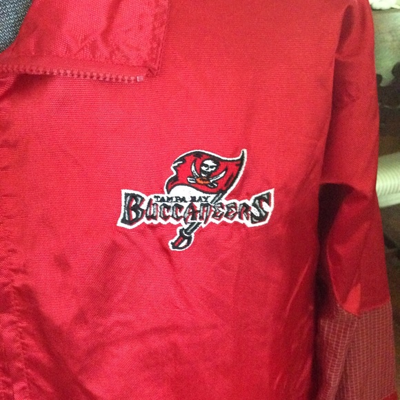 Vintage 90's Buccaneers Satin Bomber Jacket - Picture 3 of 4